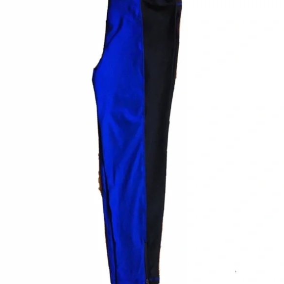 ZUZUZEN ACTIVE Black And Blue Active Wear Leggings Women Size L - Picture 5 of 7